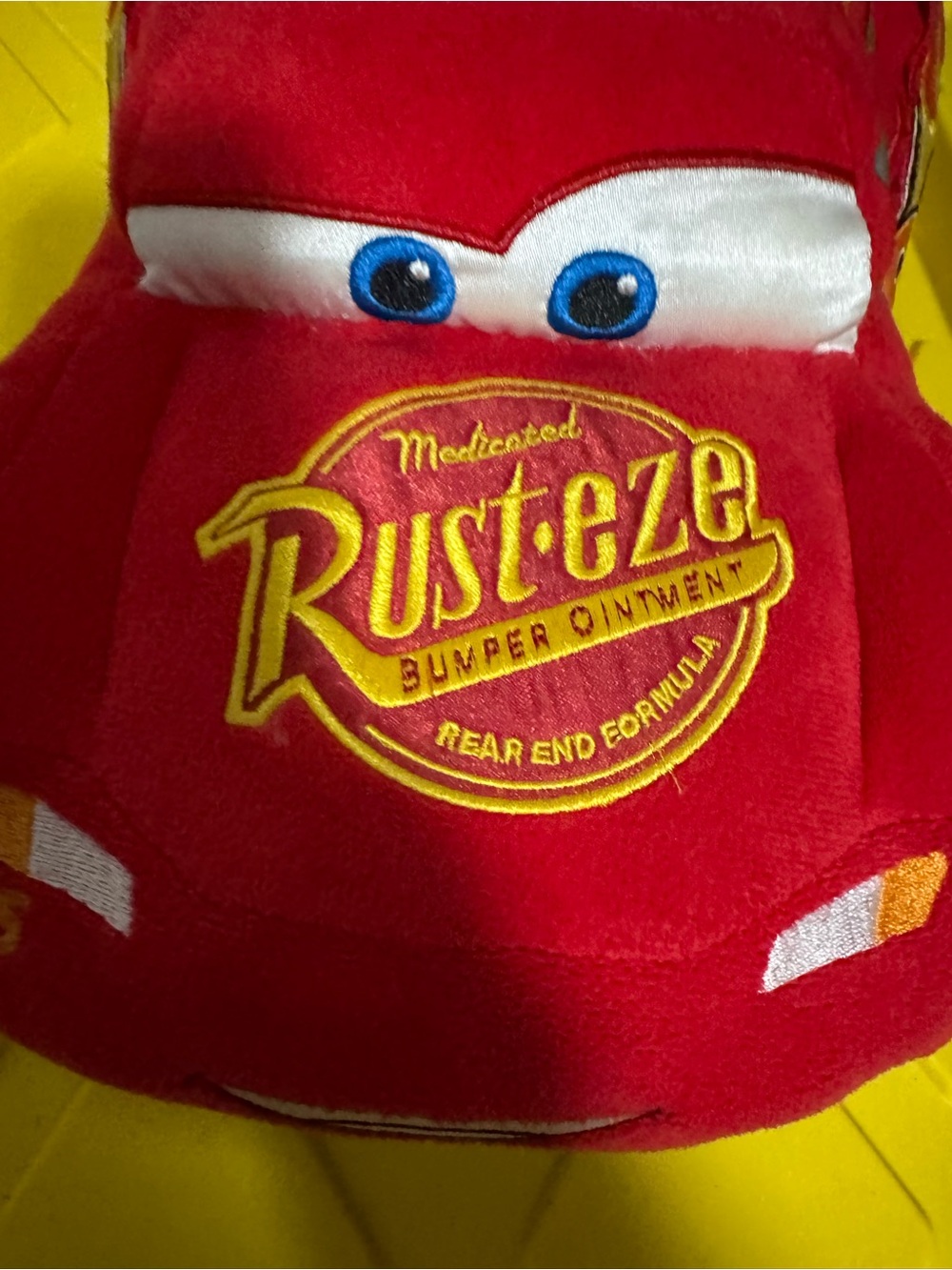 Disney Red Lightning McQueen Plush Car - Picture 4 of 7